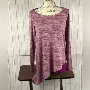 Zac & Rachael Double Layer Long Sleeve Top